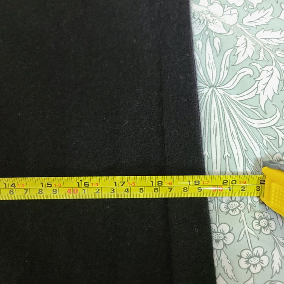 Theory Black 100% Cashmere Oversized Scarf Winter Minimalist Quiet Lux Old Money - Picture 12 of 13